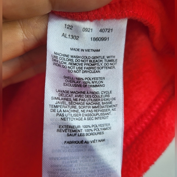 Columbia Benton Springs Half Snap Pullover Sweater Coral - XS- - Picture 9 of 9